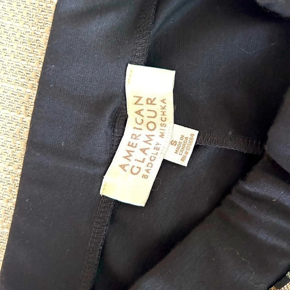 Badgley Mischka chromatic and  cotton cigarette pants size S - Picture 6 of 6